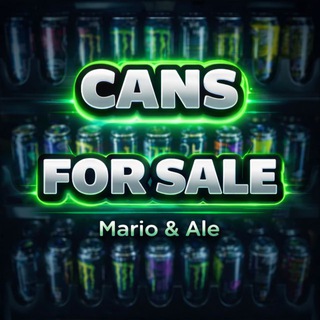 Cans for sale MARIO & ALE ⚠️🔥