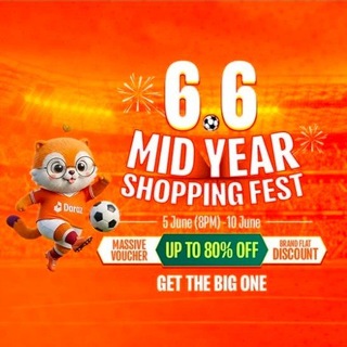 Daraz Mid Year Shopping Fest 6.6