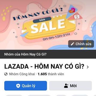 LAZADA - HÔM NAY CÓ GÌ?