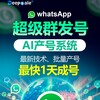 ws群发 ws超级号 ws产号系统